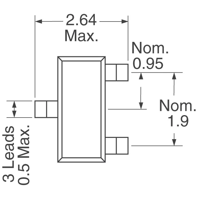 ZVN3320FTA Diodes Incorporated  Transistors - FETs MOSFETs - Single
